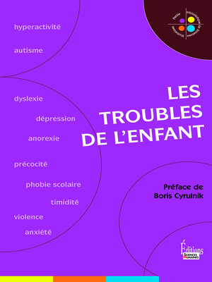 cover image of Les troubles de l'enfant